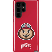 Ohio State University OSUBuckeyes Light Grey Galaxy Cases