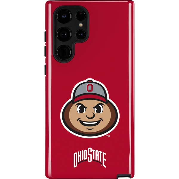 Ohio State University OSUBuckeyes Light Grey Galaxy Cases