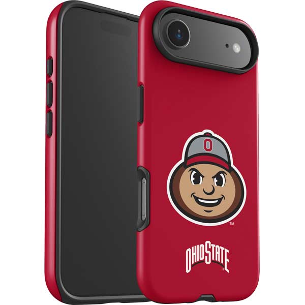 Ohio State University OSUBuckeyes Light Grey iPhone 17 Air Impact Case
