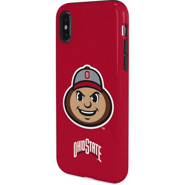 Ohio State University OSUBuckeyes Light Grey iPhone XS Pro Case