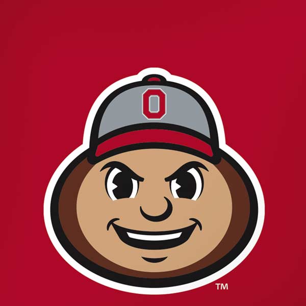 Ohio State University OSUBuckeyes Light Grey iPhone XS Pro Case