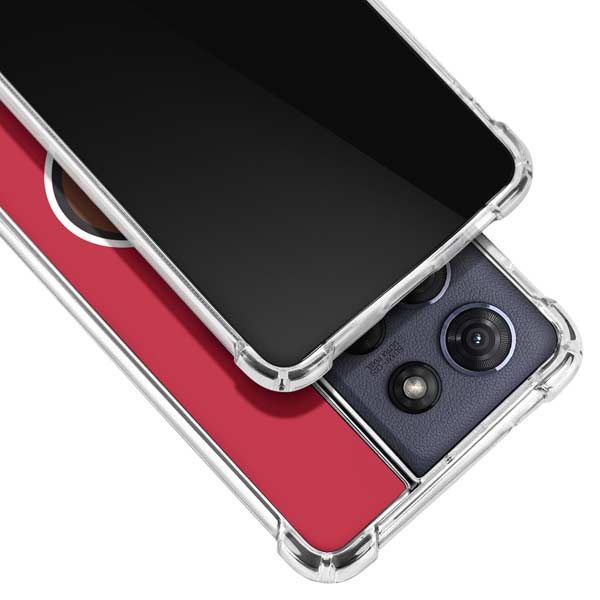 Ohio State University OSUBuckeyes Light Grey Moto G 5G (2025) Clear Case