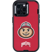 Ohio State University OSUBuckeyes Light Grey Otterbox Defender iPhone Skin