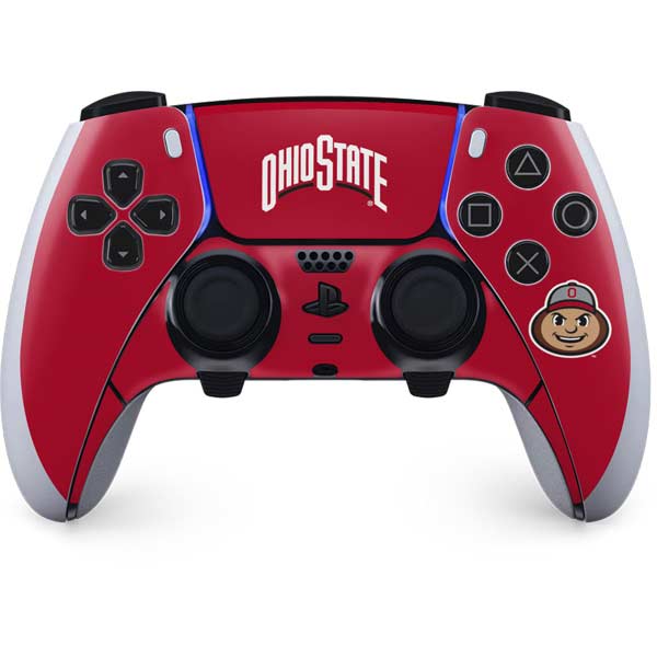 Ohio State University OSUBuckeyes Light Grey PlayStation PS5 Skins