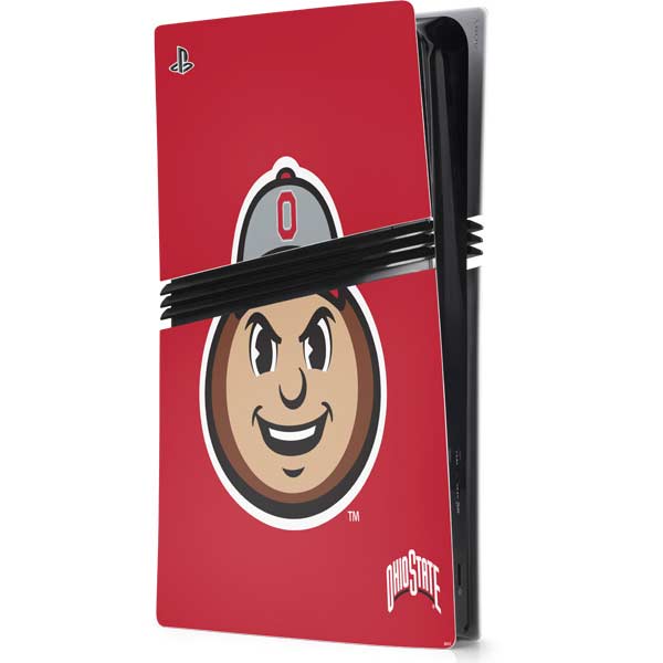 Ohio State University OSUBuckeyes Light Grey PlayStation PS5 Skins