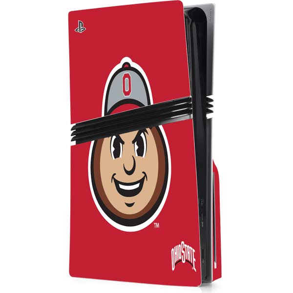 Ohio State University OSUBuckeyes Light Grey PlayStation PS5 Skins