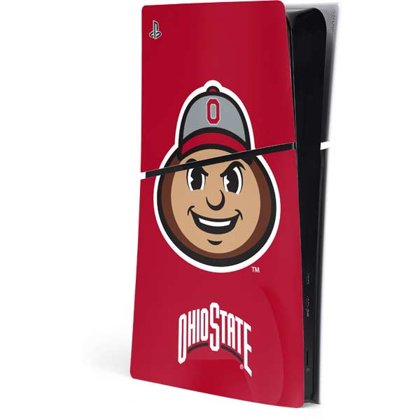 Ohio State University OSUBuckeyes Light Grey PlayStation PS5 Skins