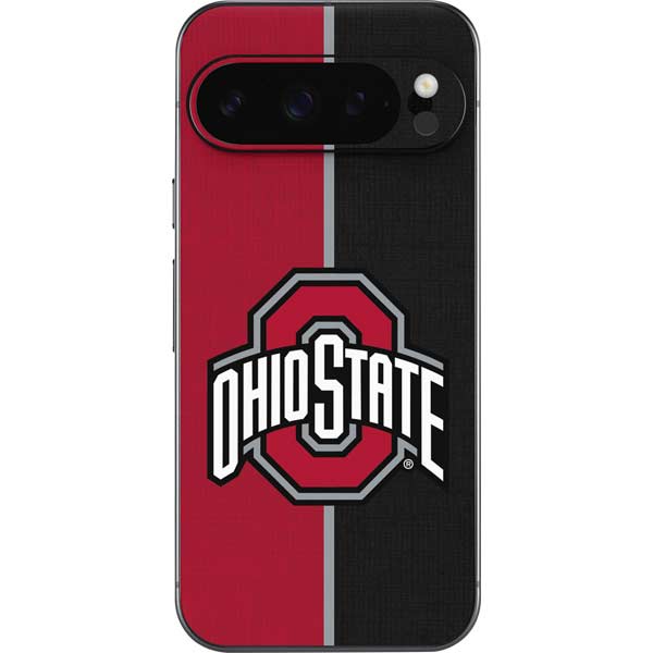 Ohio State University OSU Buckeyes Split Google Pixel 10 Pro XL Skin