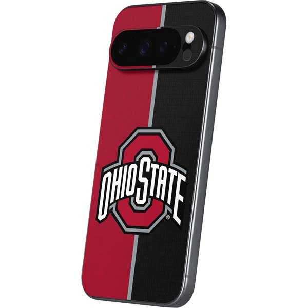 Ohio State University OSU Buckeyes Split Google Pixel 10 Pro XL Skin