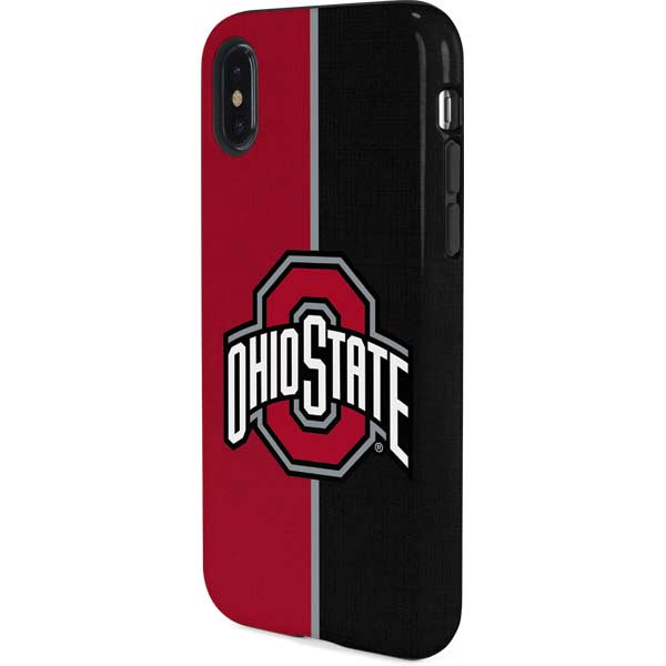 Ohio State University OSU Buckeyes Split iPhone XS Pro Case