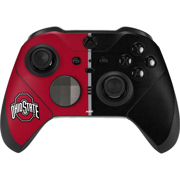Ohio State University OSU Buckeyes Split Xbox One Skins