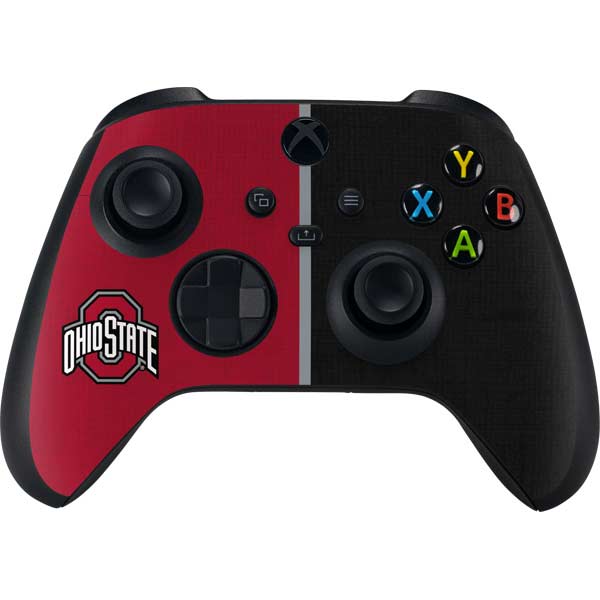 Ohio State University OSU Buckeyes Split Xbox Series X Skins