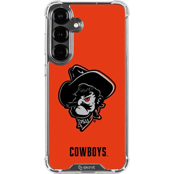 Oklahoma State University OSU Basketball Galaxy S26 Clear Case