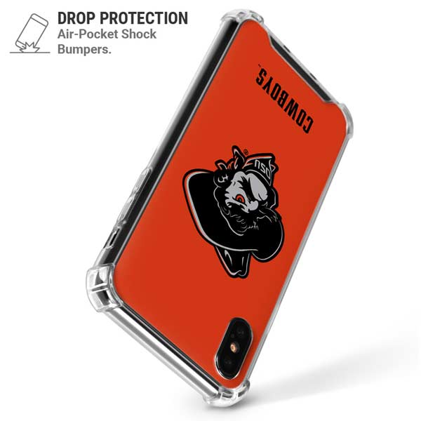 Oklahoma State University OSU Basketball iPhone X/XS Clear Case