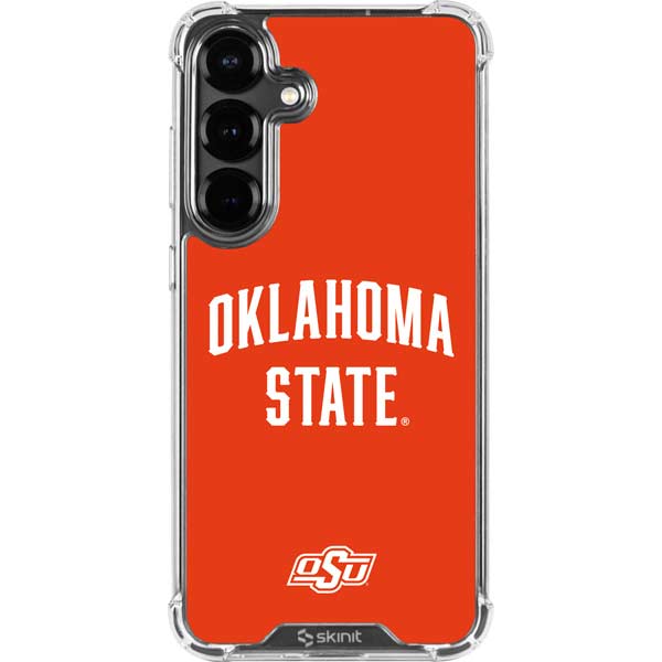 Oklahoma State University OSU Cowboys Basketball Galaxy S26 Plus Clear Case