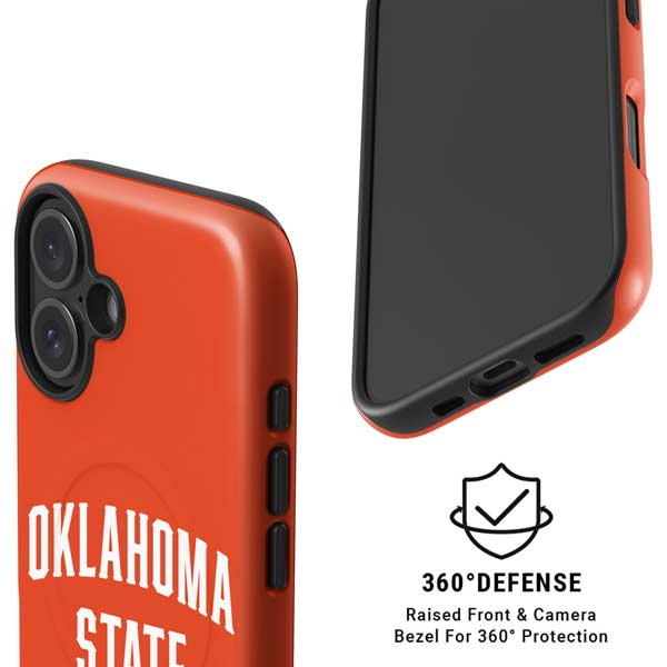 Oklahoma State University OSU Cowboys Basketball iPhone 16 Plus Magsafe Impact Case