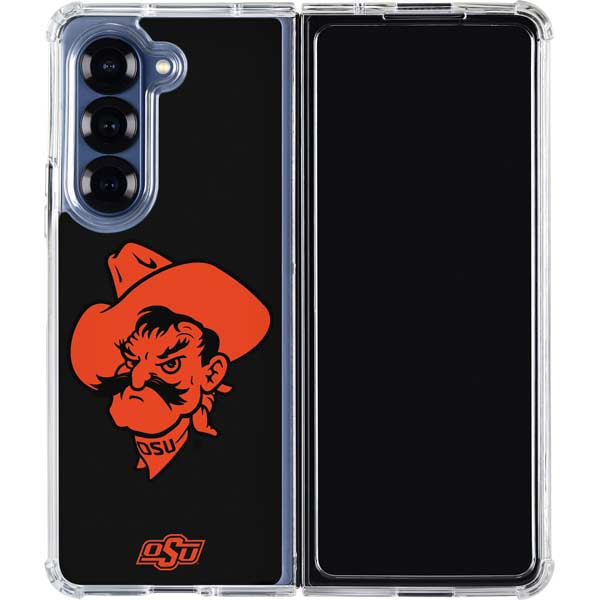 Oklahoma State University OSU Cowboys Galaxy Z Fold7 Clear Case