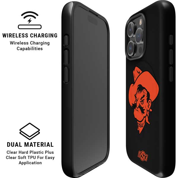 Oklahoma State University OSU Cowboys iPhone 16 Pro Magsafe Impact Case
