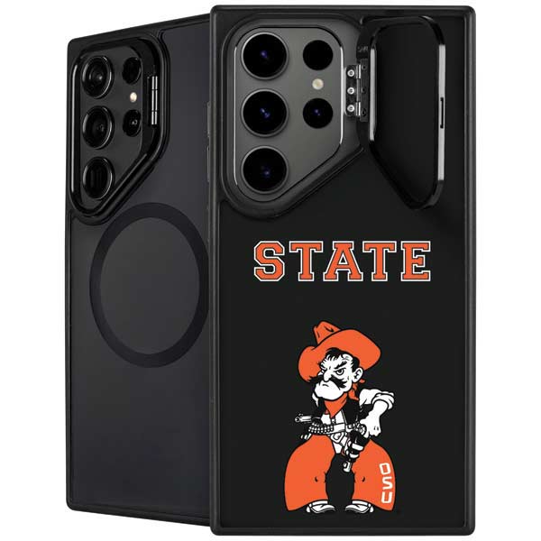Oklahoma State University OSU Cowboys Orange Galaxy S26 Ultra Kickstand Case