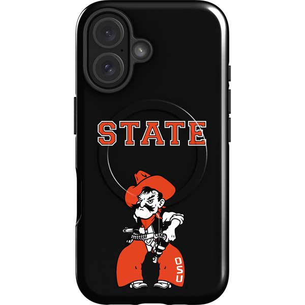 Oklahoma State University OSU Cowboys Orange iPhone 17 Magsafe Impact Case