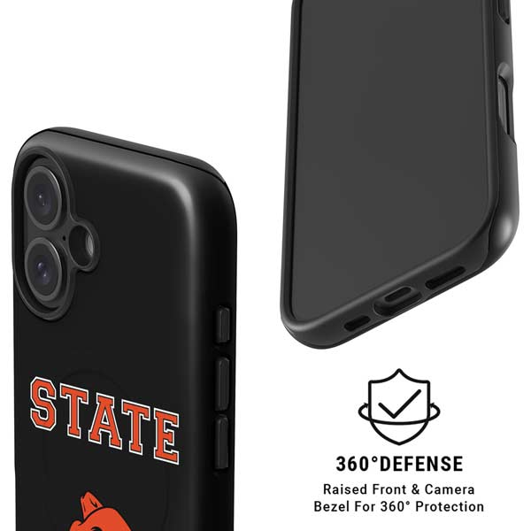 Oklahoma State University OSU Cowboys Orange iPhone 17 Magsafe Impact Case