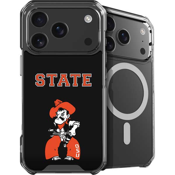 Oklahoma State University OSU Cowboys Orange iPhone 17 Pro Max MagSafe Case