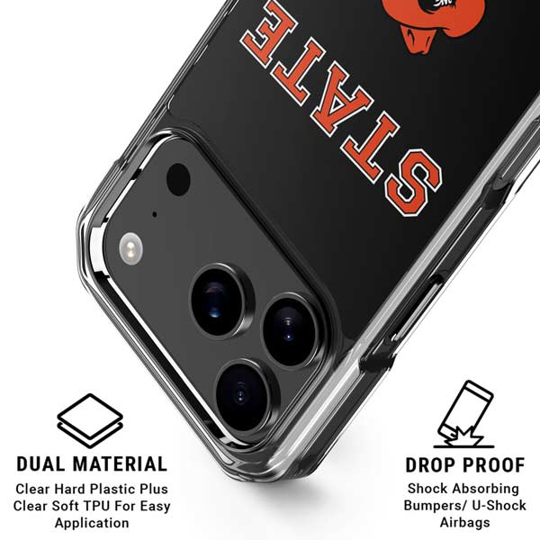 Oklahoma State University OSU Cowboys Orange iPhone 17 Pro Max MagSafe Case