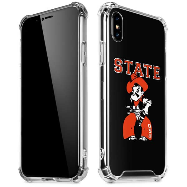 Oklahoma State University OSU Cowboys Orange iPhone X/XS Clear Case