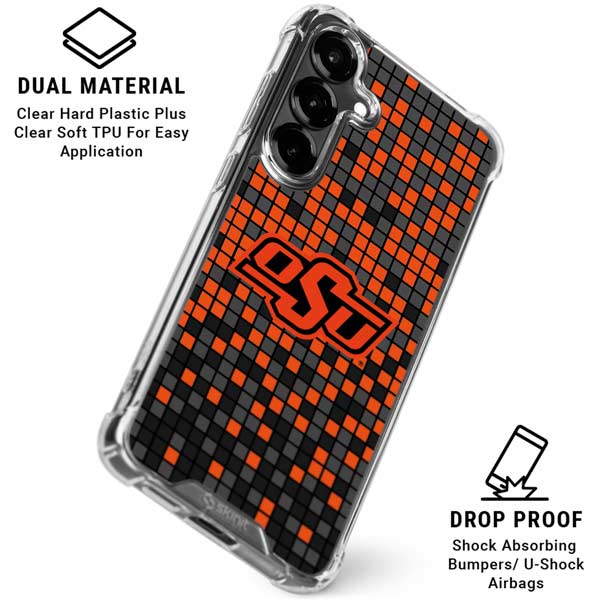 Oklahoma State University OSU Digi Galaxy S26 Clear Case