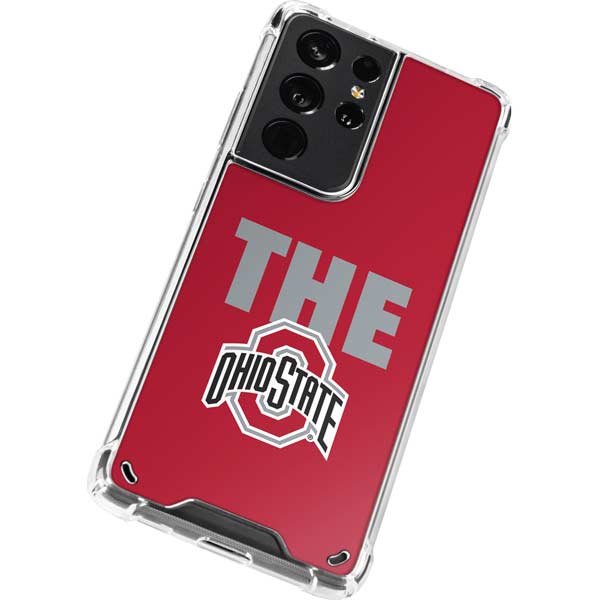 Ohio State University The Ohio State Buckeyes Galaxy S21 Ultra 5G Clear Case