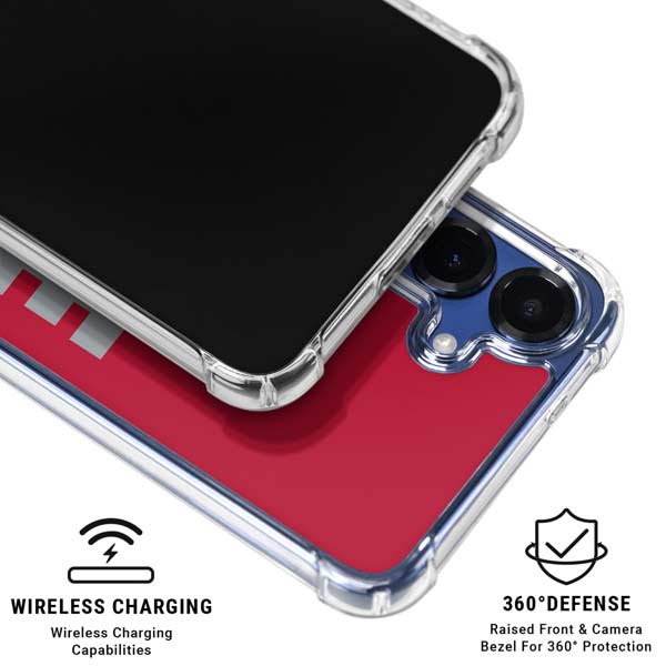 Ohio State University The Ohio State Buckeyes Galaxy S25 Plus Clear Case