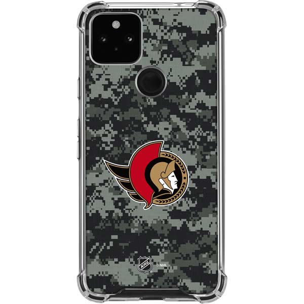 NHL Ottawa Senators Camo Pixel Cases