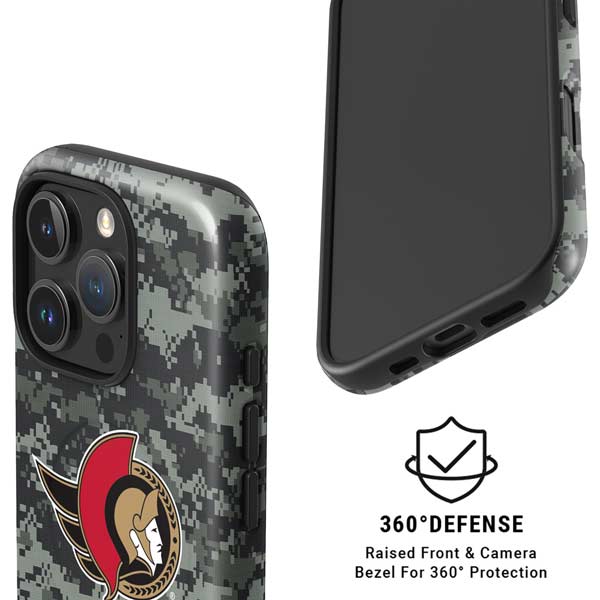 NHL Ottawa Senators Camo iPhone 16 Pro Max Magsafe Impact Case