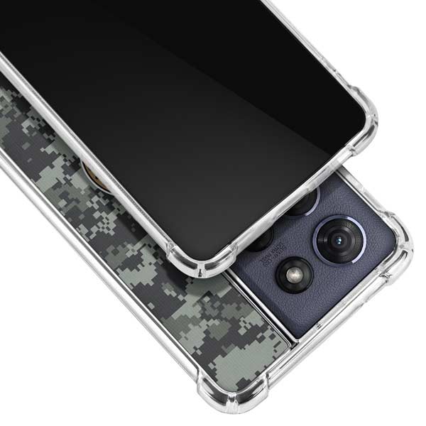 NHL Ottawa Senators Camo Moto G 5G (2025) Clear Case