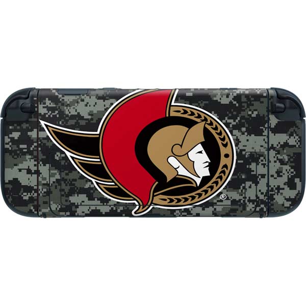 NHL Ottawa Senators Camo Nintendo Switch 2 (2025) with Joy-Con Skin