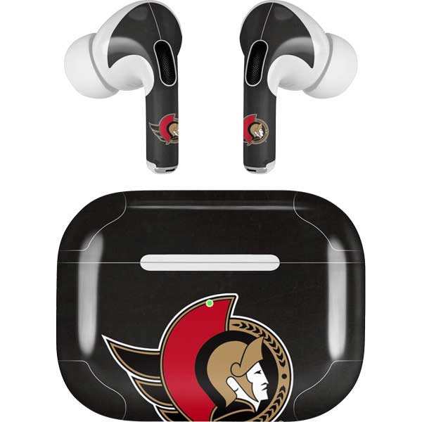 NHL Ottawa Senators Distressed AirPods Skins