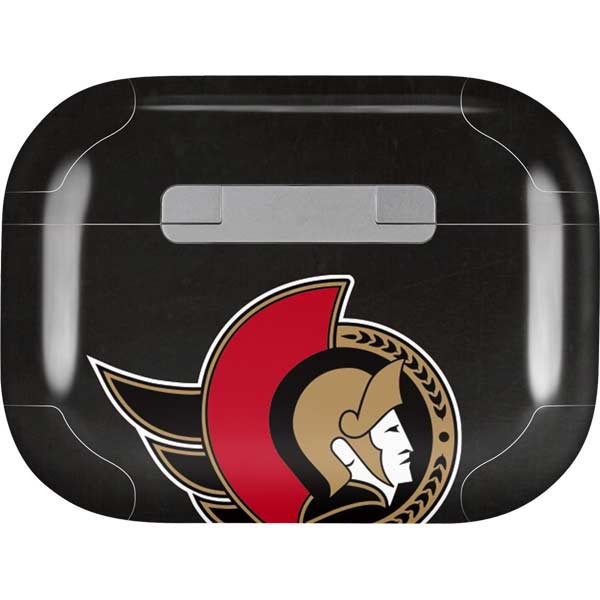 NHL Ottawa Senators Distressed AirPods Skins