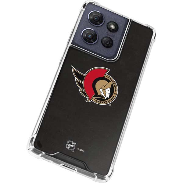 NHL Ottawa Senators Distressed Moto G Play 5G (2025) Clear Case