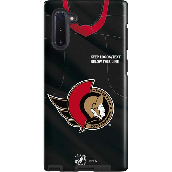 NHL Ottawa Senators Home Jersey Galaxy Cases