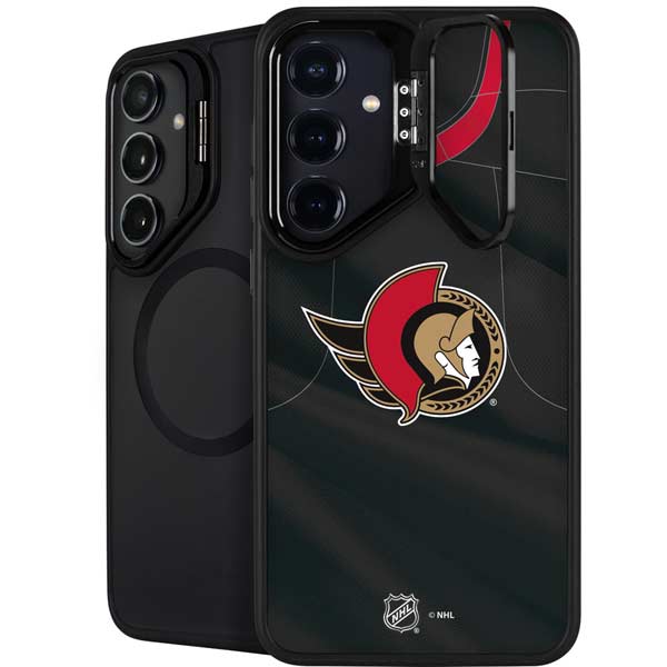 NHL Ottawa Senators Home Jersey Galaxy S26 Plus Kickstand Case