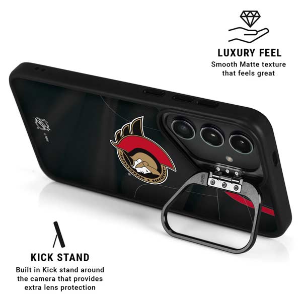 NHL Ottawa Senators Home Jersey Galaxy S26 Plus Kickstand Case