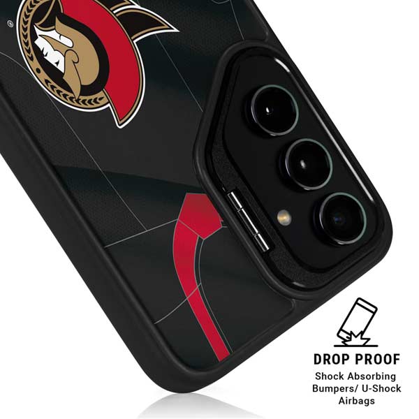 NHL Ottawa Senators Home Jersey Galaxy S26 Plus Kickstand Case