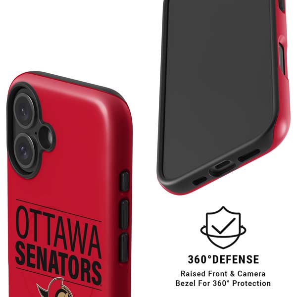 NHL Ottawa Senators Lineup iPhone 16 Magsafe Impact Case