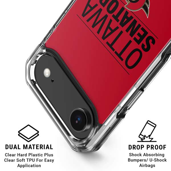 NHL Ottawa Senators Lineup iPhone 17 Air Clear Case