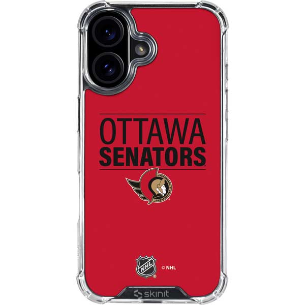 NHL Ottawa Senators Lineup iPhone 17 Clear Case