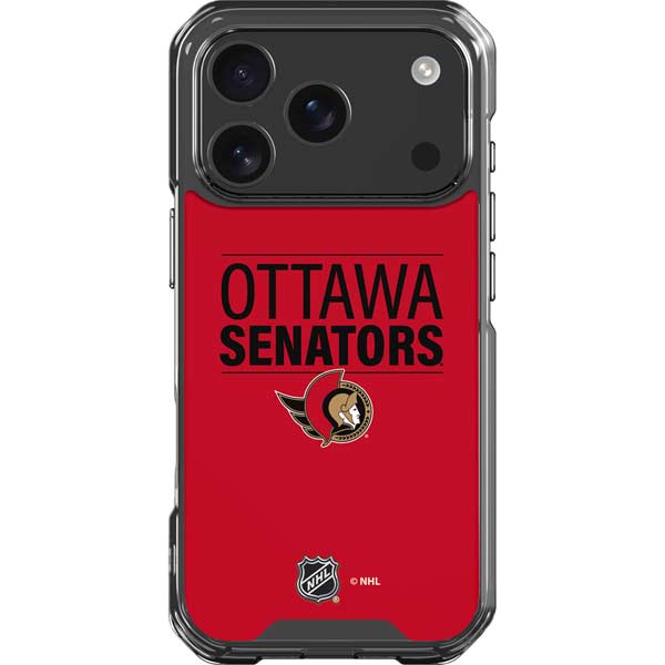 NHL Ottawa Senators Lineup iPhone 17 Pro Clear Case