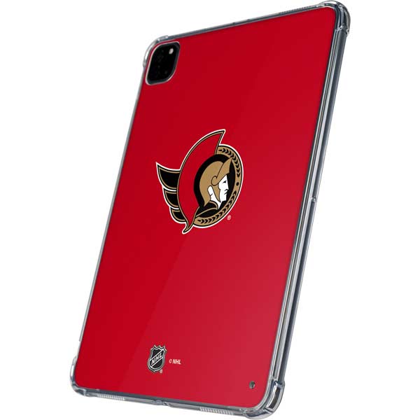 NHL Ottawa Senators Solid Background iPad Pro 11in (2024) Clear Case