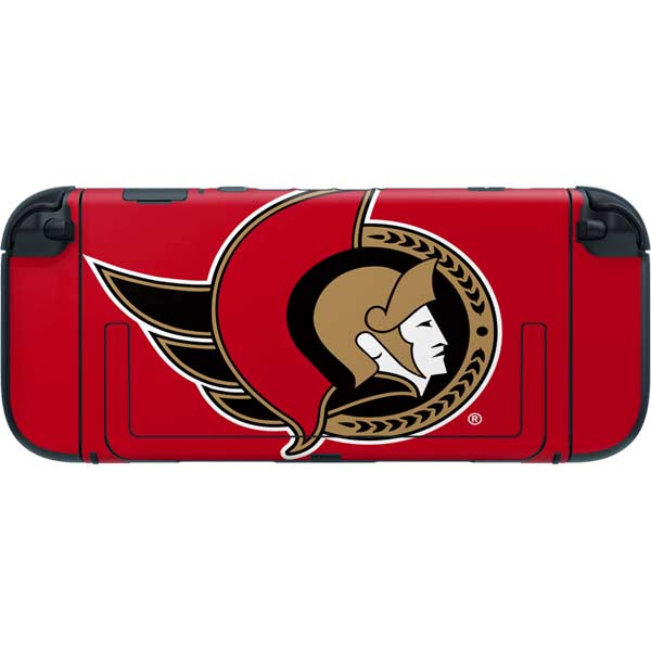 NHL Ottawa Senators Solid Background Nintendo Switch 2 (2025) with Joy-Con Skin