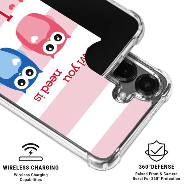 Owl Is All You Need Galaxy S26 Clear Case