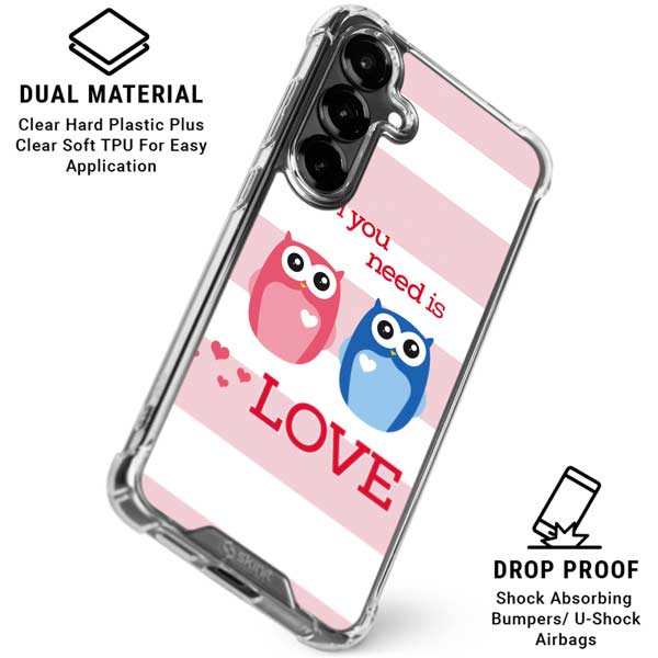 Owl Is All You Need Galaxy S26 Clear Case